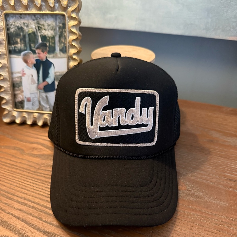 Aviator Nation Black and Gold Trucker Hat